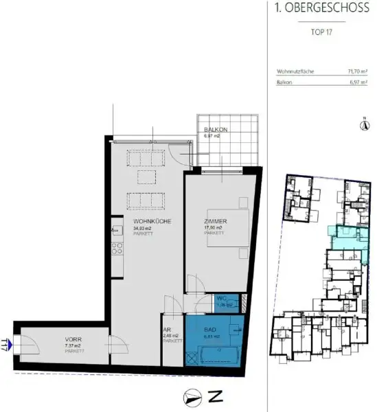 Rent from 1 month all incl.! Luxury Living! full furnished apartment! Designerkitchen!