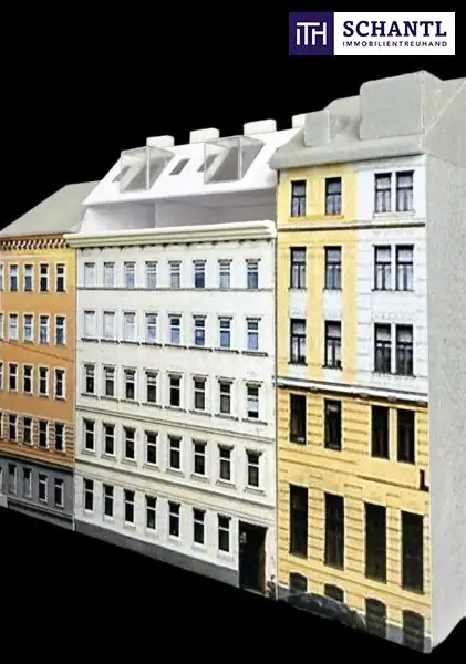 TOP Gelegenheit in 1050 Wien! Baubewilligter Dachboden mit attraktiver Planung und vielen Freiflächen! Bereits rundum renoviertes Gebäude!
