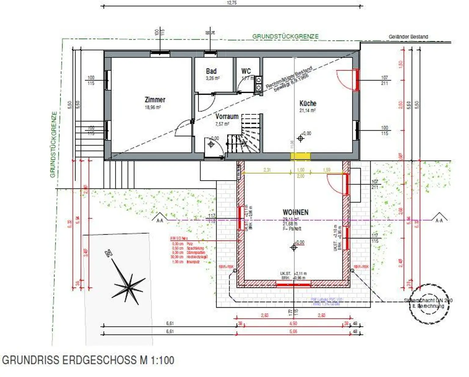 Erdgeschoss Plan