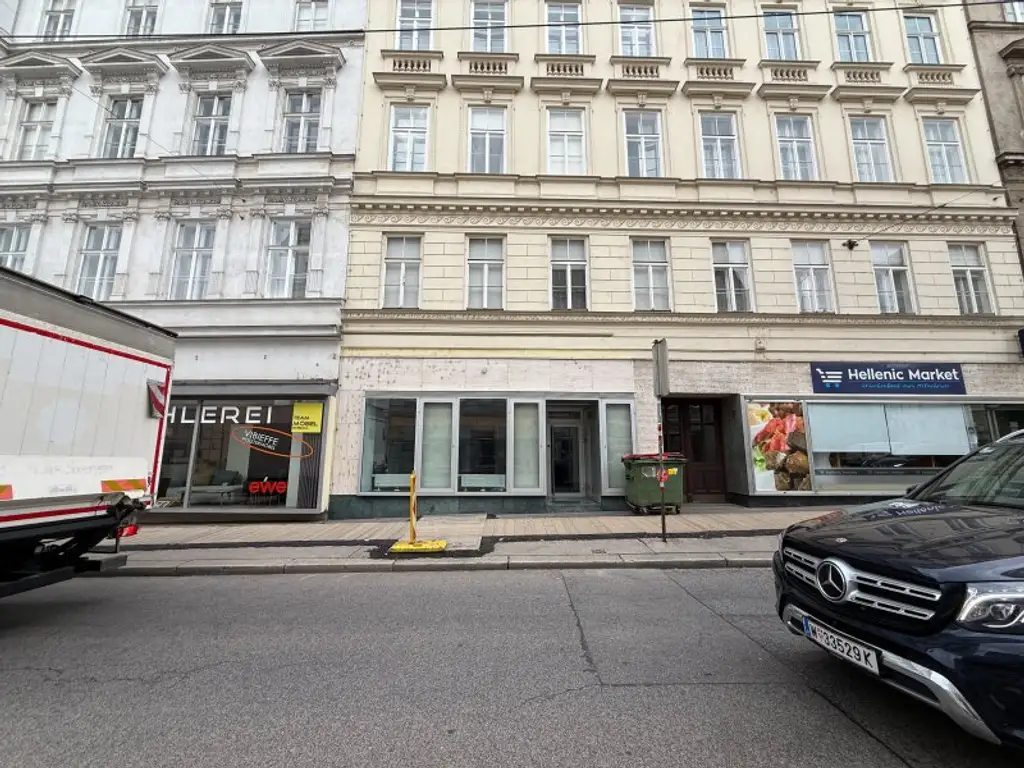 3-Zimmer Geschäftsfläche in 1090 Wien mit hoher Frequenz zu vermieten