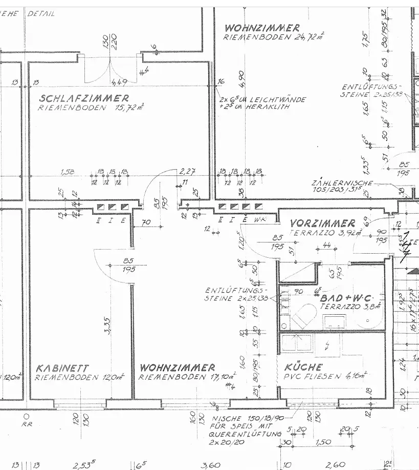 Grundrissplan