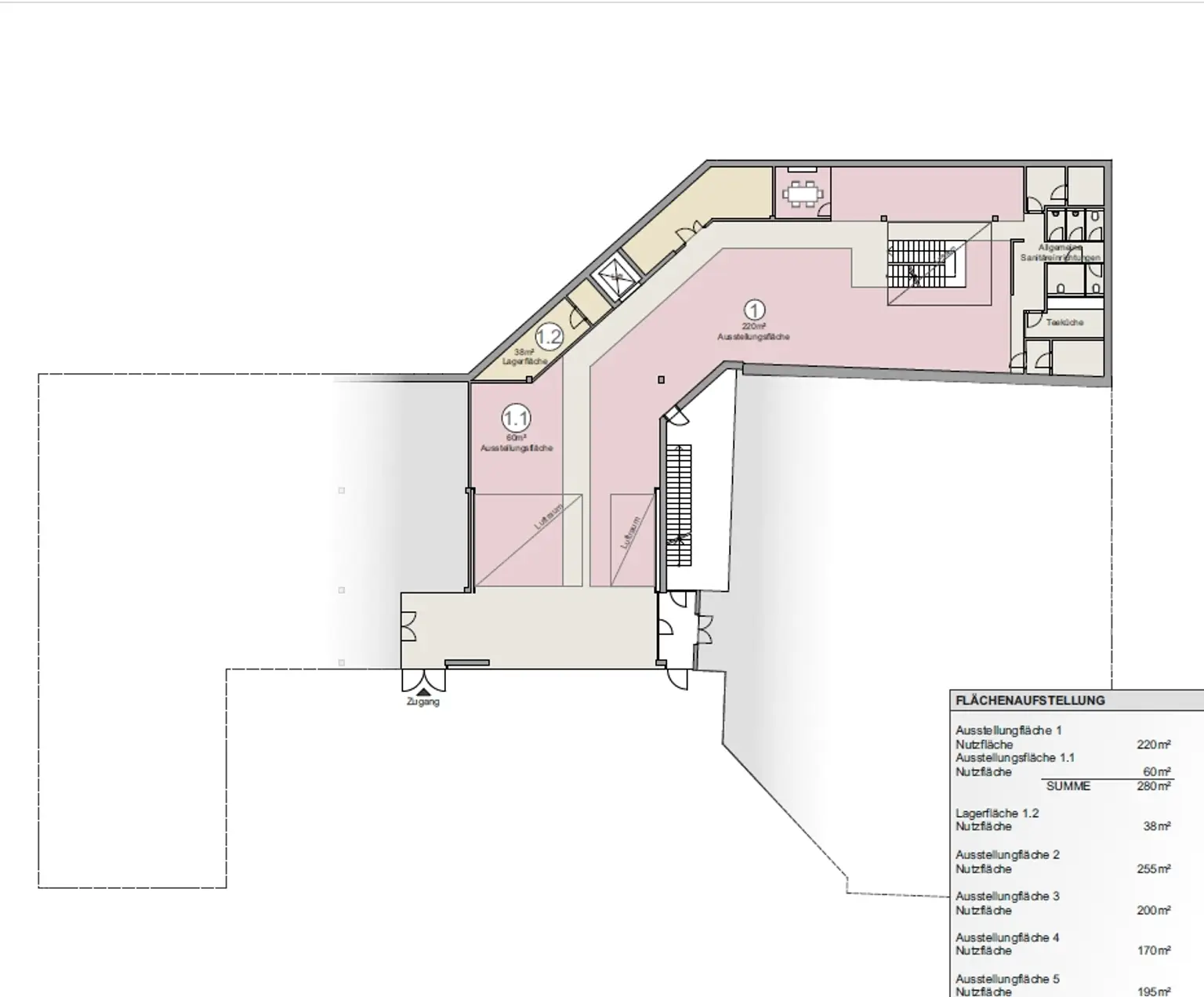 Ausstellungsfläche 1