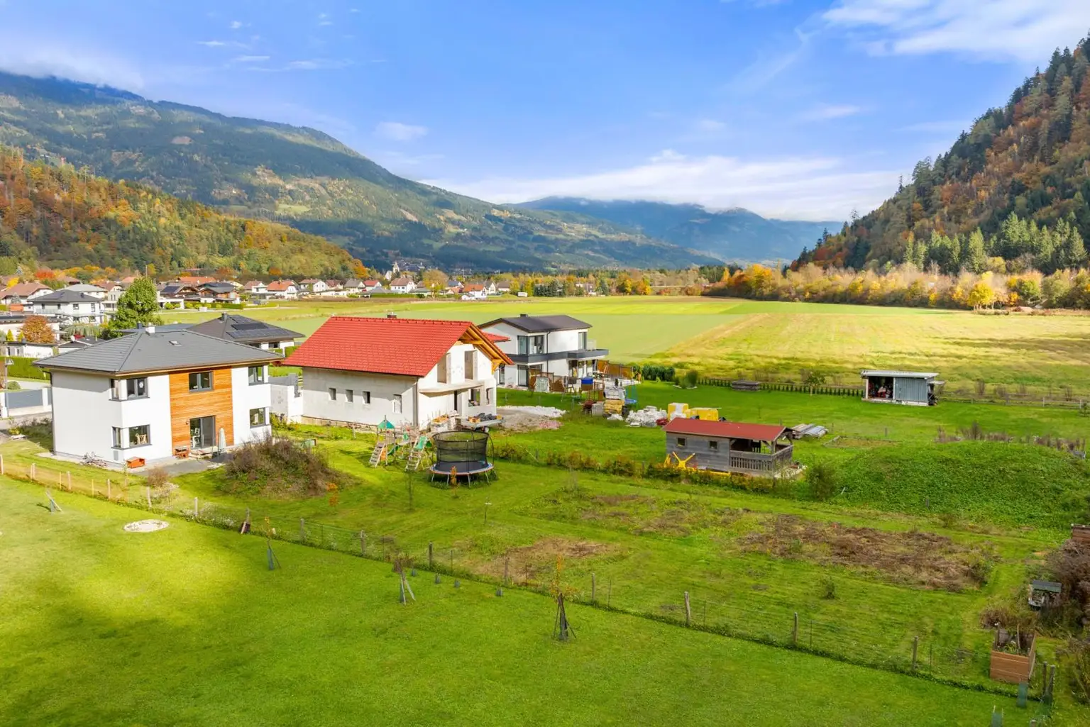 Modernes Fertighaus mit großem Grundstück in Sachsenburg
