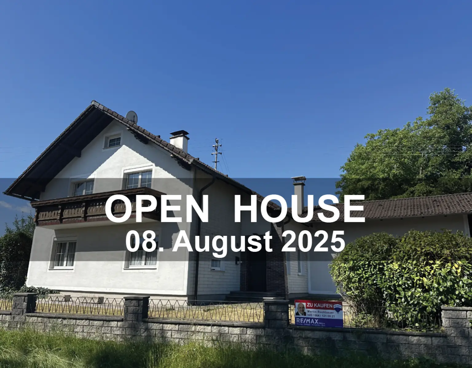 Einfamilienhaus mit Nebengebäuden