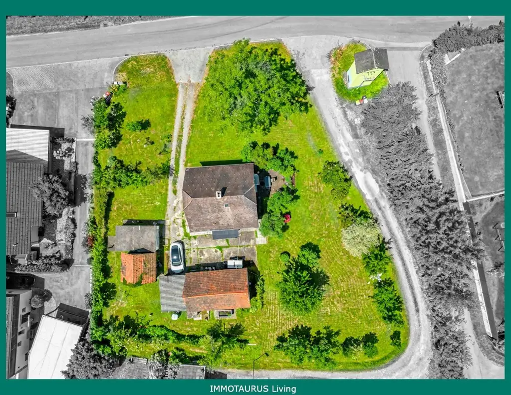 Baugrundstück mit Altbestand - Potenzial für Neubau oder Sanierung/Erweiterung in Ruhelage in Raaba-Grambach bei Graz!