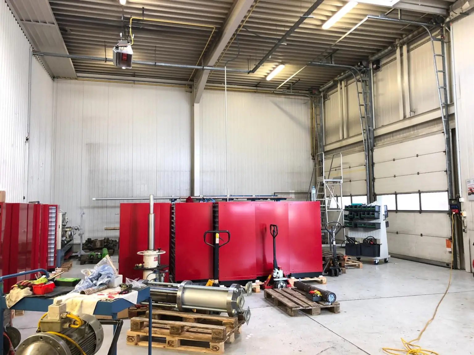 Innenansicht Halle Süd