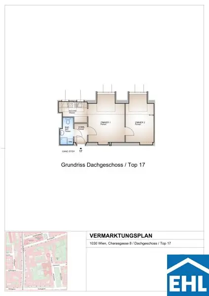 Gemütliche 2-Zimmer-Wohnung im Herzen des 3. Bezirks – Top Lage!