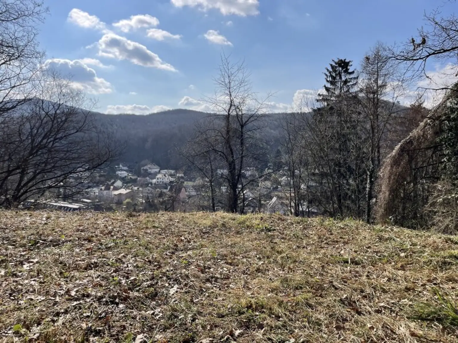 ZWEI DOPPELHAUSHÄLFTEN IM ROHBAU - PURKERSDORF mit großartigen FERNBLICK