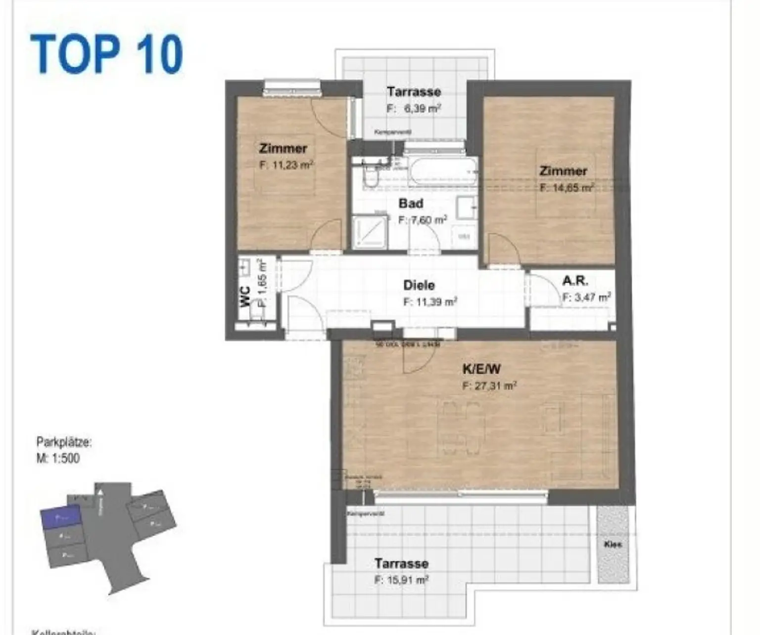 Grundriss Top 10