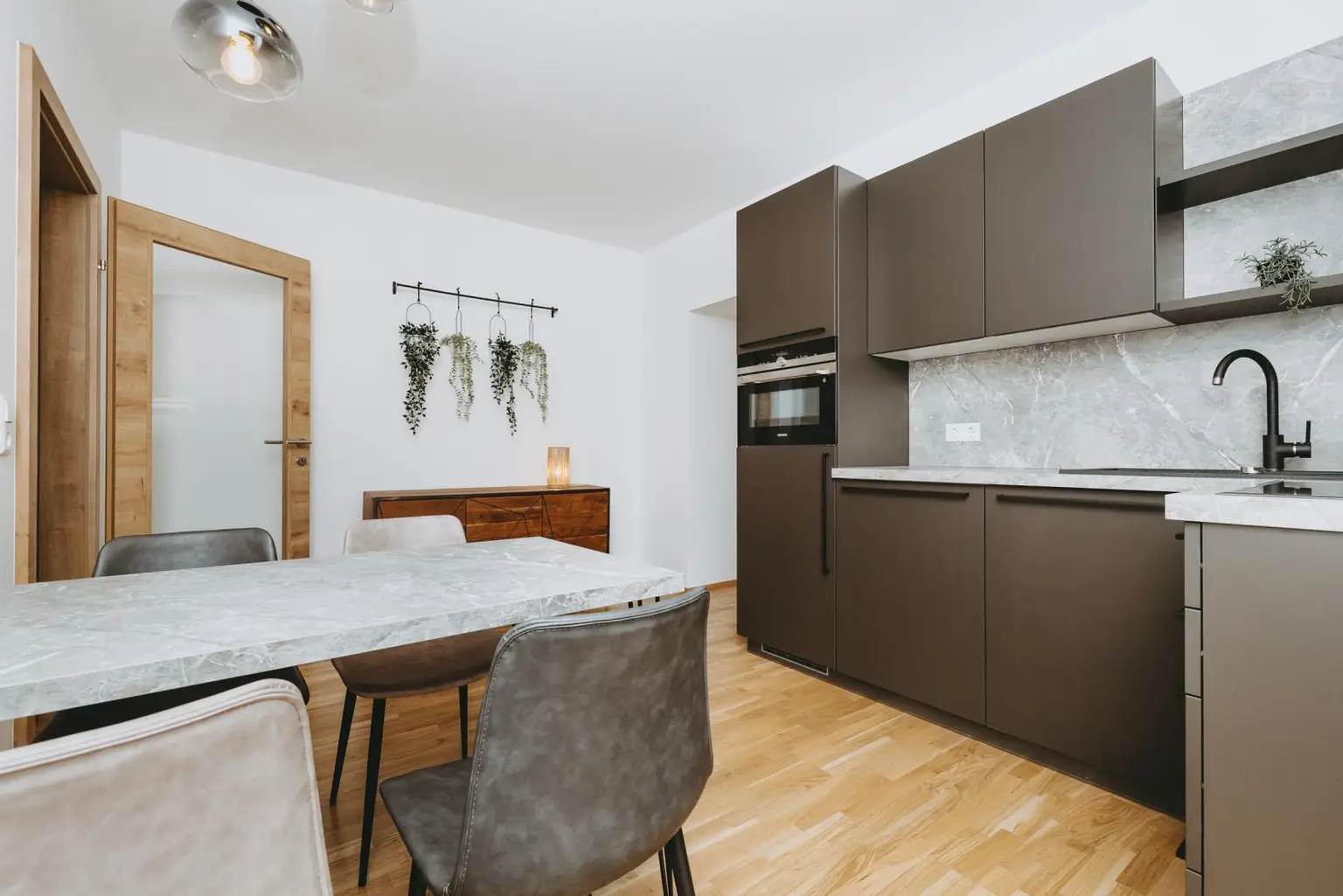 Einziehen und Ankommen