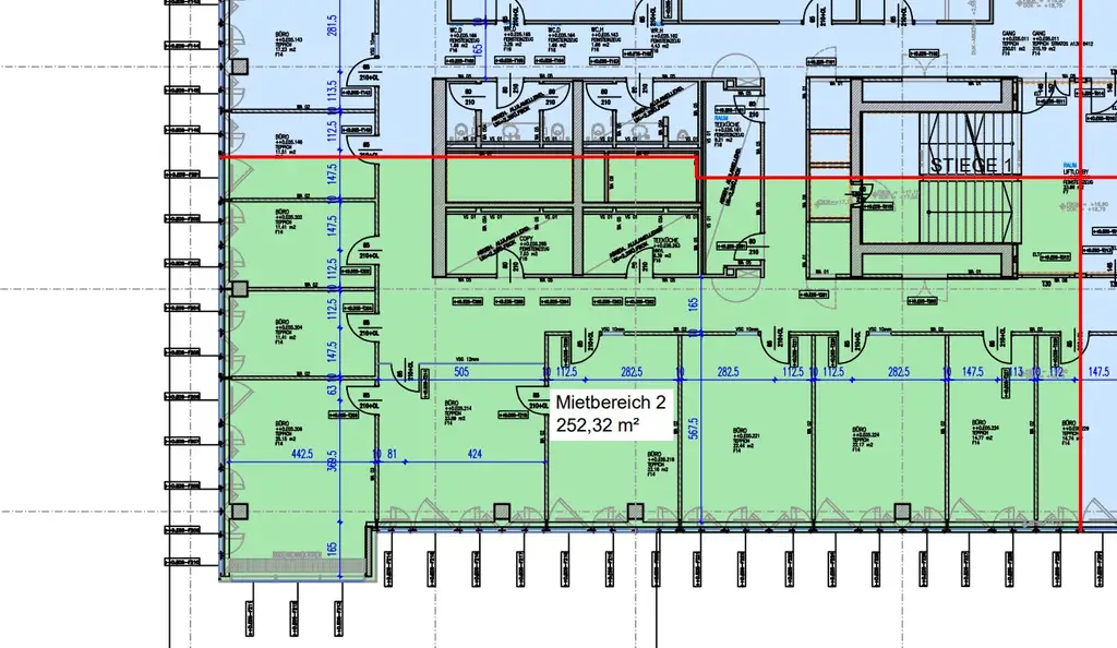 1120 Wien, Wienerbergstrasse 41 Technologiestrasse 5 ca. 252 m²