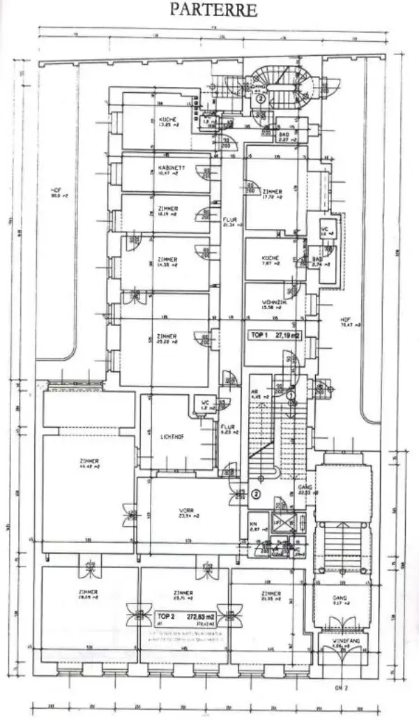1040 Wien, Brahmsplatz 2_Plan ca. 273 m²