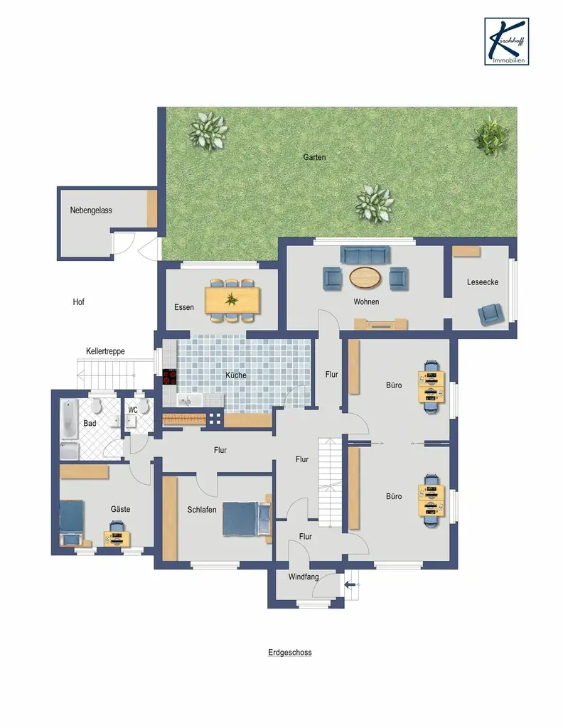 Grundriss Erdgeschoss