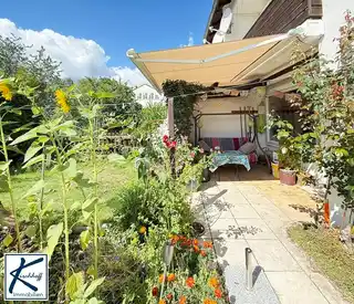 überdachte Terrasse