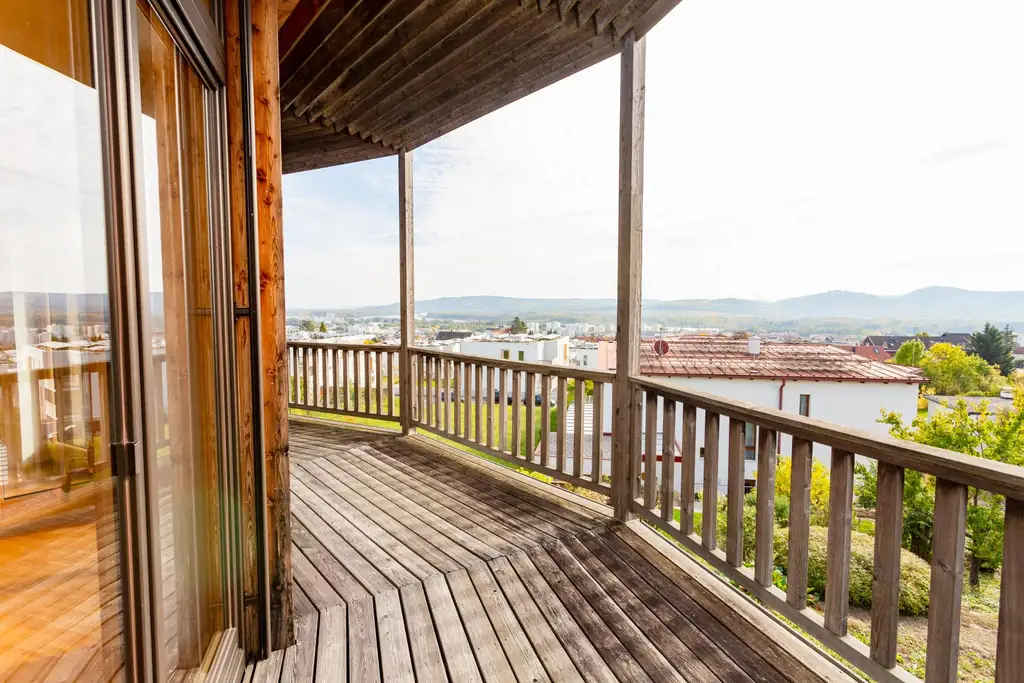 Architektenhaus mit sensationellem Ausblick in Kremser Bestlage