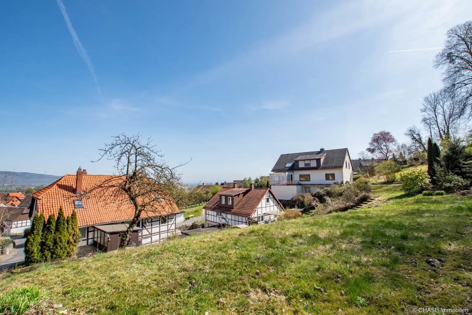Weitblick - oberste Ebene, linke Grundstückseite