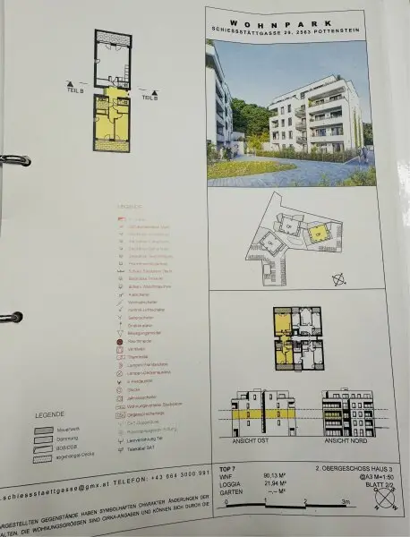 Moderne 3-Zimmer-Eigentumswohnung mit 2 Loggien & Lift! 90 m² Wohnfläche inkl. Küche & KFZ Stellplatz!
