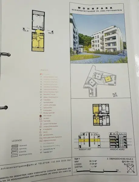 Moderne 3-Zimmer-Eigentumswohnung mit 2 Loggien & Lift! 90 m² Wohnfläche inkl. Küche & KFZ Stellplatz!