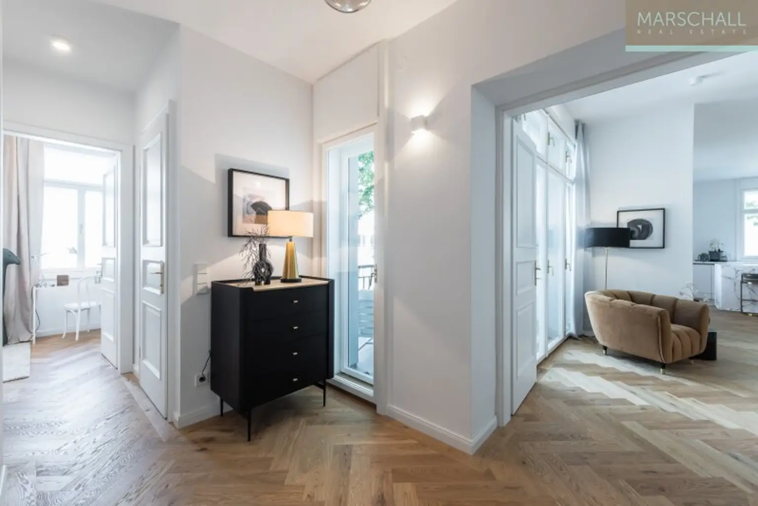 Exklusive Stilaltbauwohnung mit Terrasse in Toplage Döblings