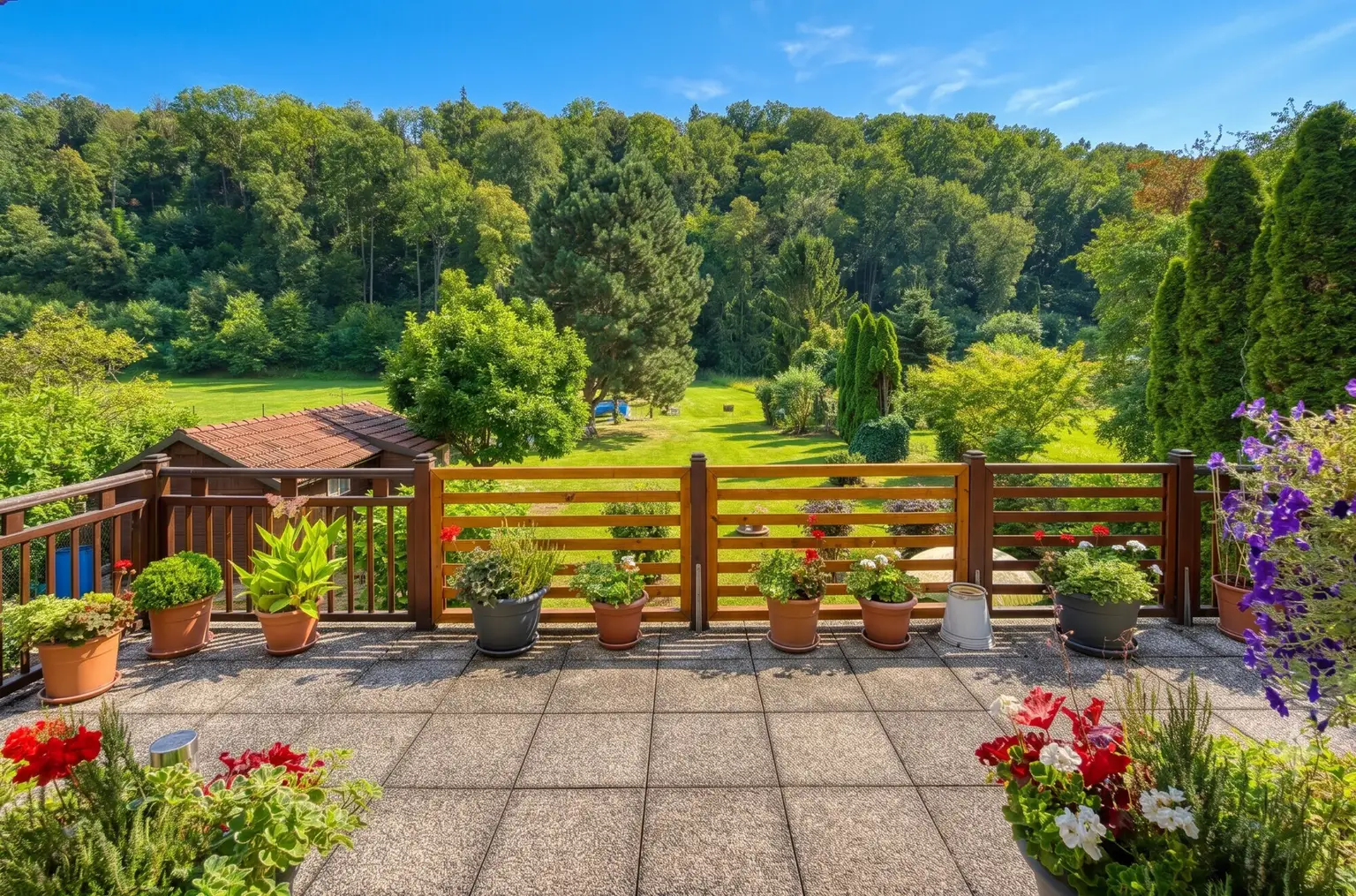 Blick von der Terrasse KI 01
