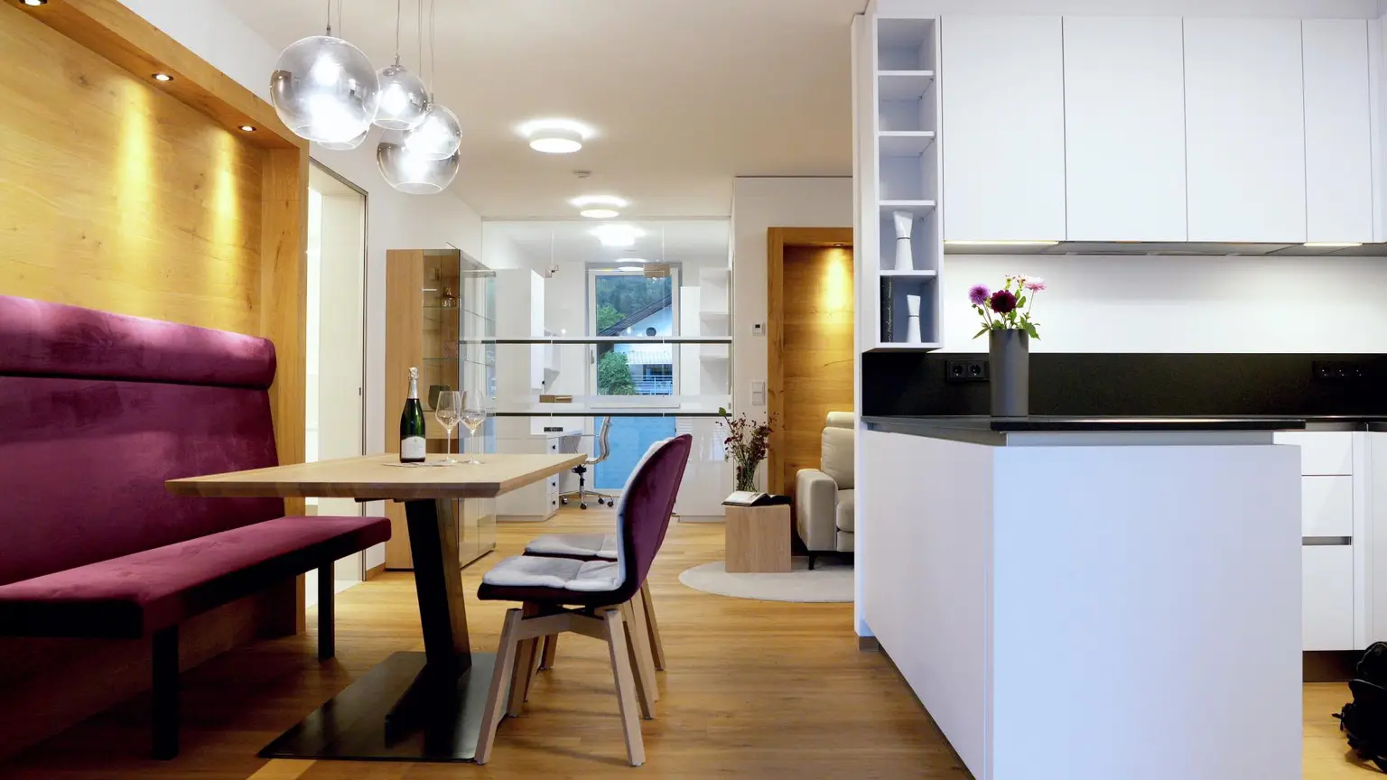 Architektur trifft Luxus - Exklusive Gartenwohnung