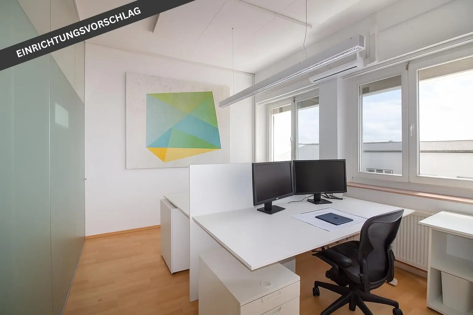 Büro, Studio oder Praxis – *klimatisiert