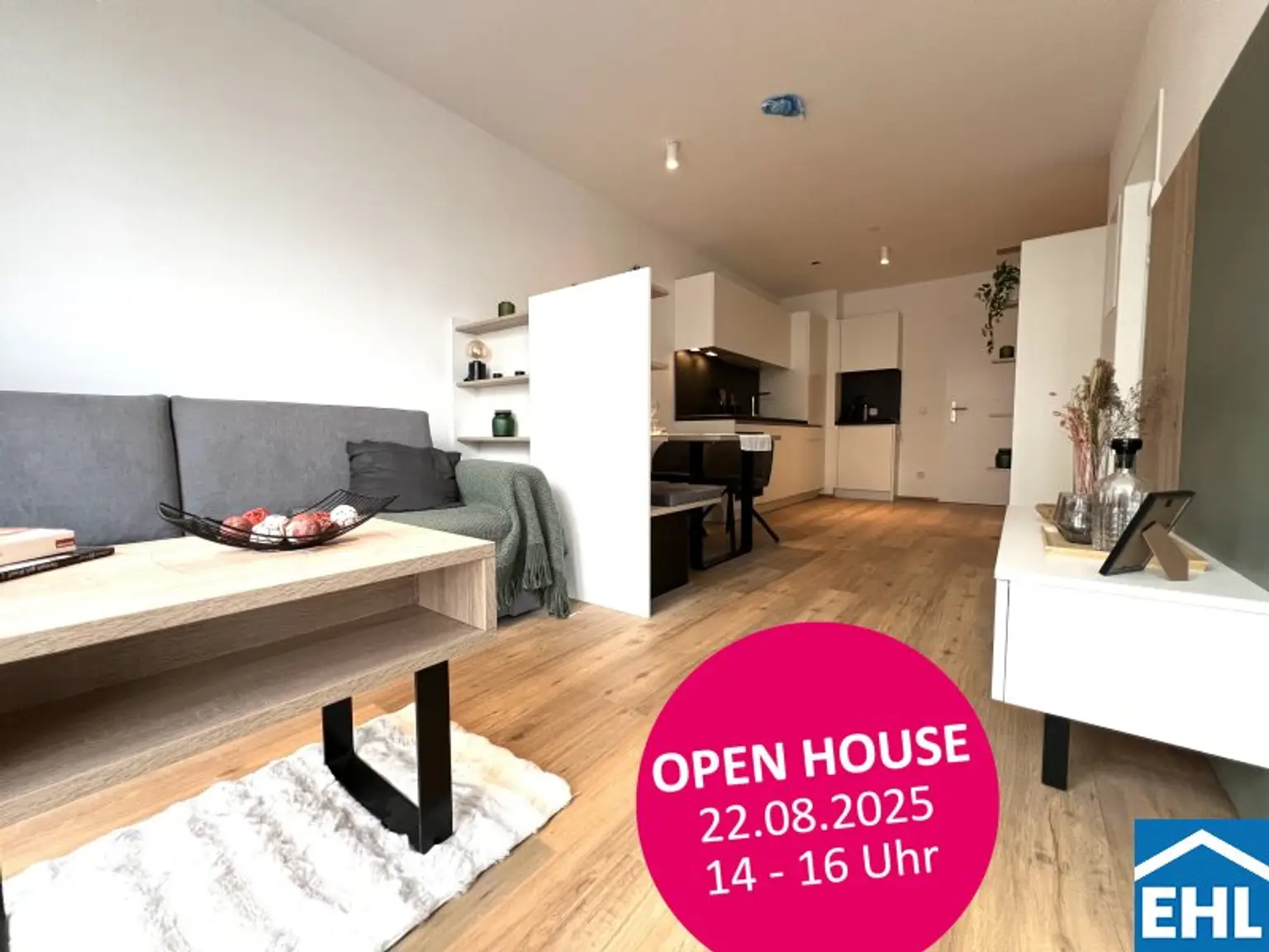 OPEN HOUSE AM FREITAG 22.08 von 14.00 Uhr bis 16.00 Uhr – Bulgariplatz 11 OHNE VORANMELDUNG