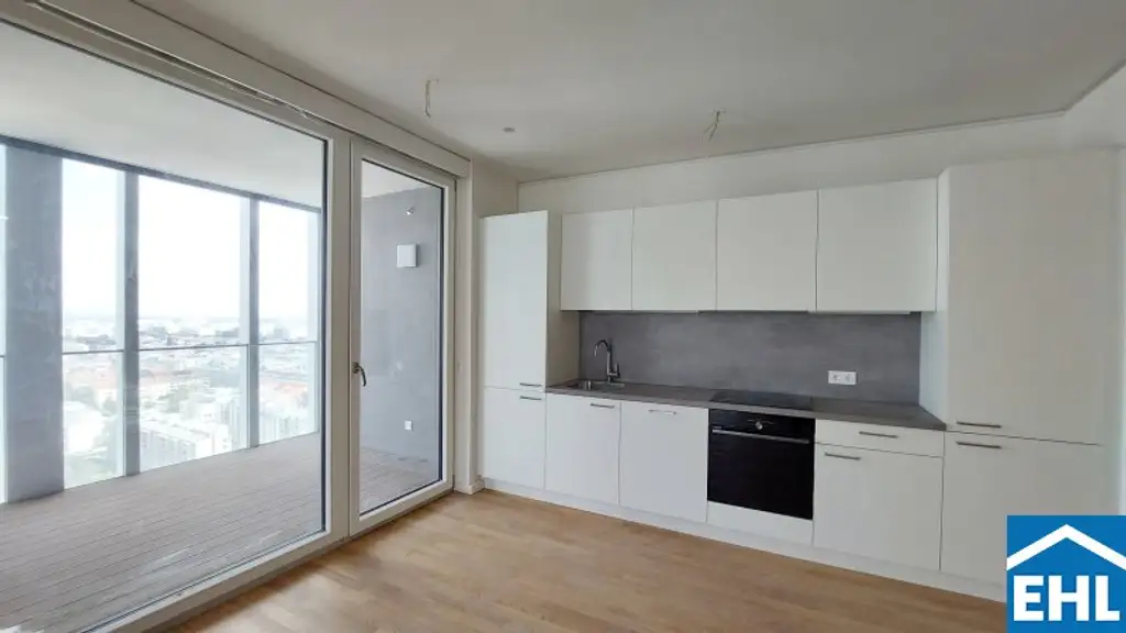 3-Zi.-Erstbezug mit Loggia & Donaublick | TOWER HOMES