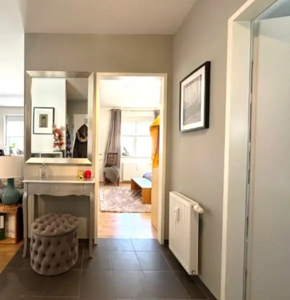 Telfs: 2-Zimmer-Neubauwohnung mit verglaster Loggia, Tiefgarage und hochwertiger DAN-Küche in zentraler ruhiger Lage zu kaufen