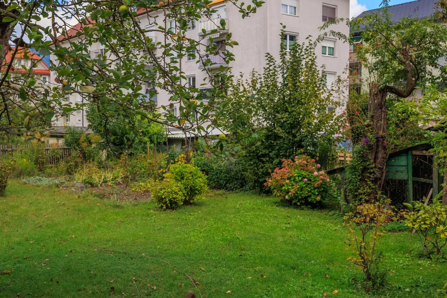 Garten für Neubau