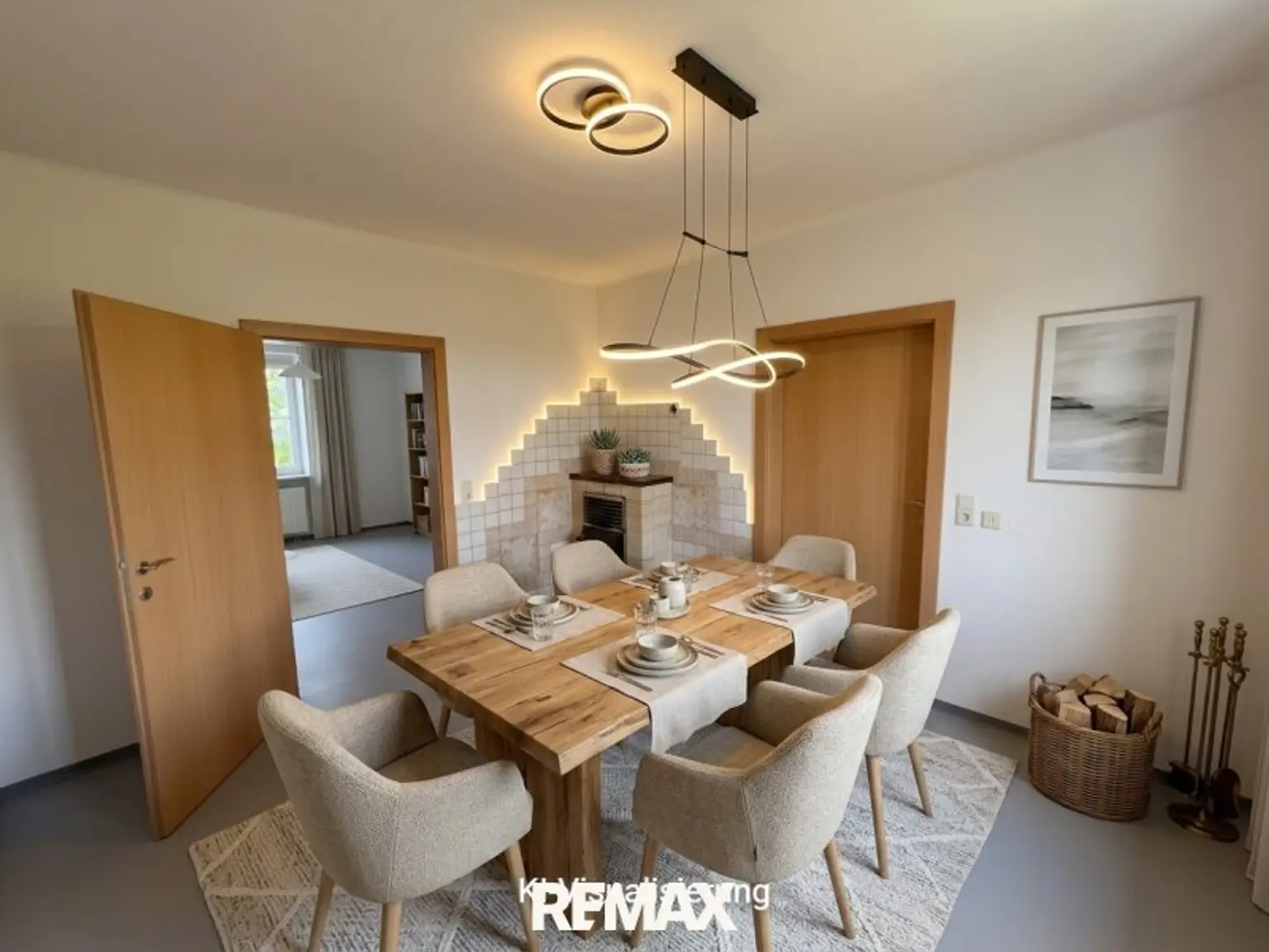 Esszimmer Visualisierung
