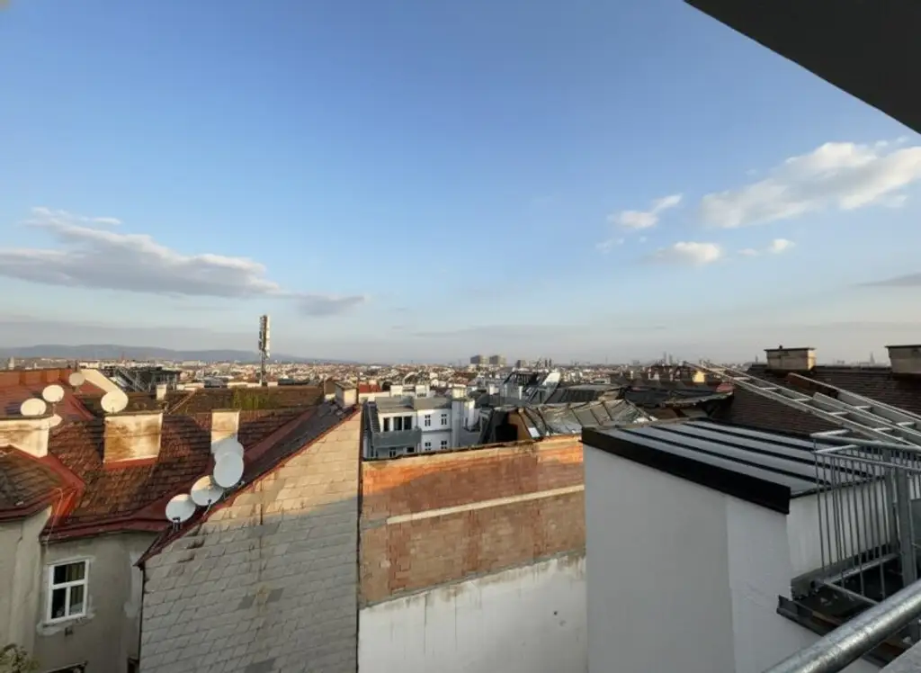 Über den Dächern Wiens – Traumhafte Maisonette in Toplage!