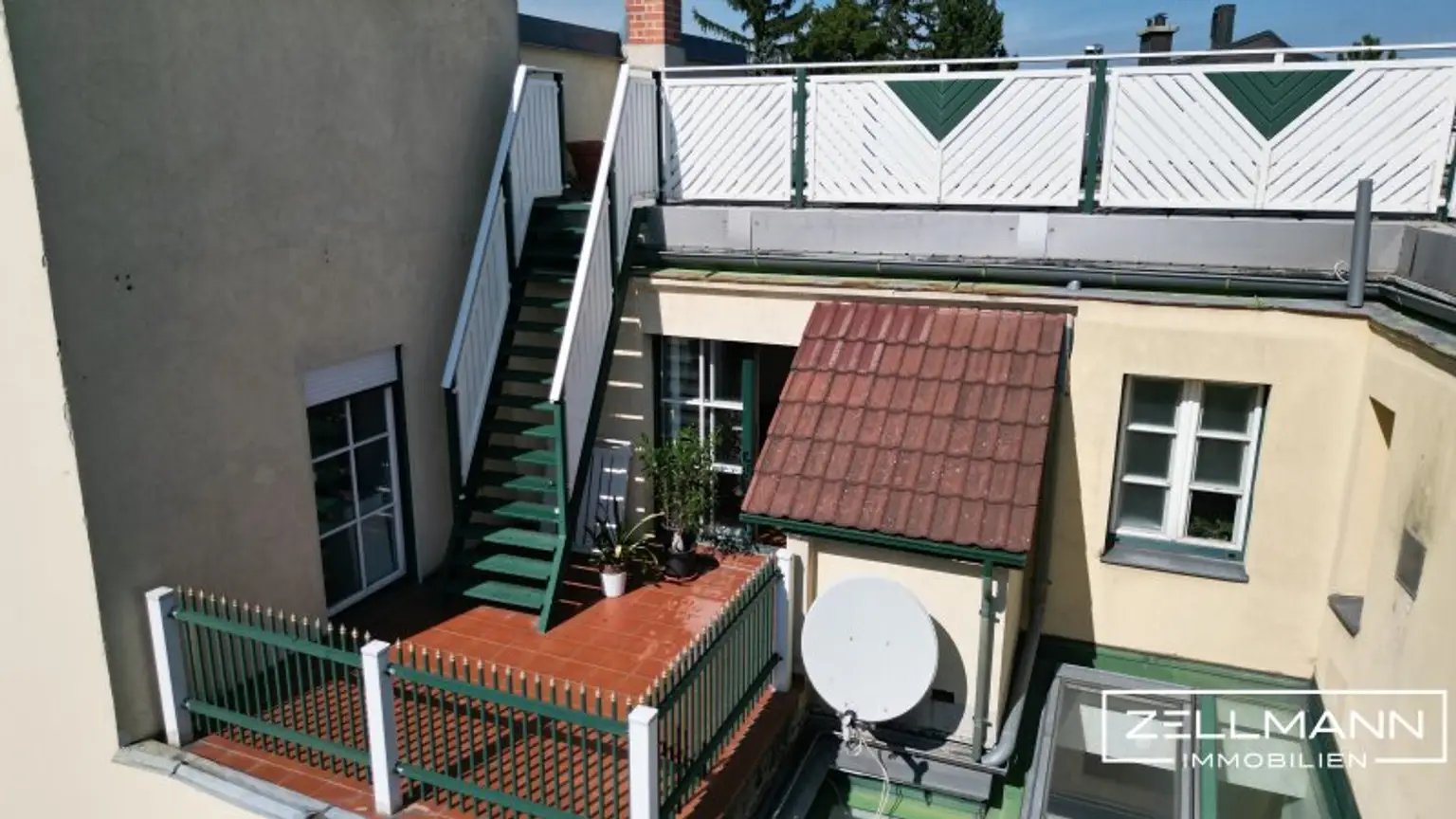Herrschaftliche Villenetage mit 650 m² Eigengarten und Dachterrasse in Wien-Mauer | ZELLMANN IMMOBILIEN