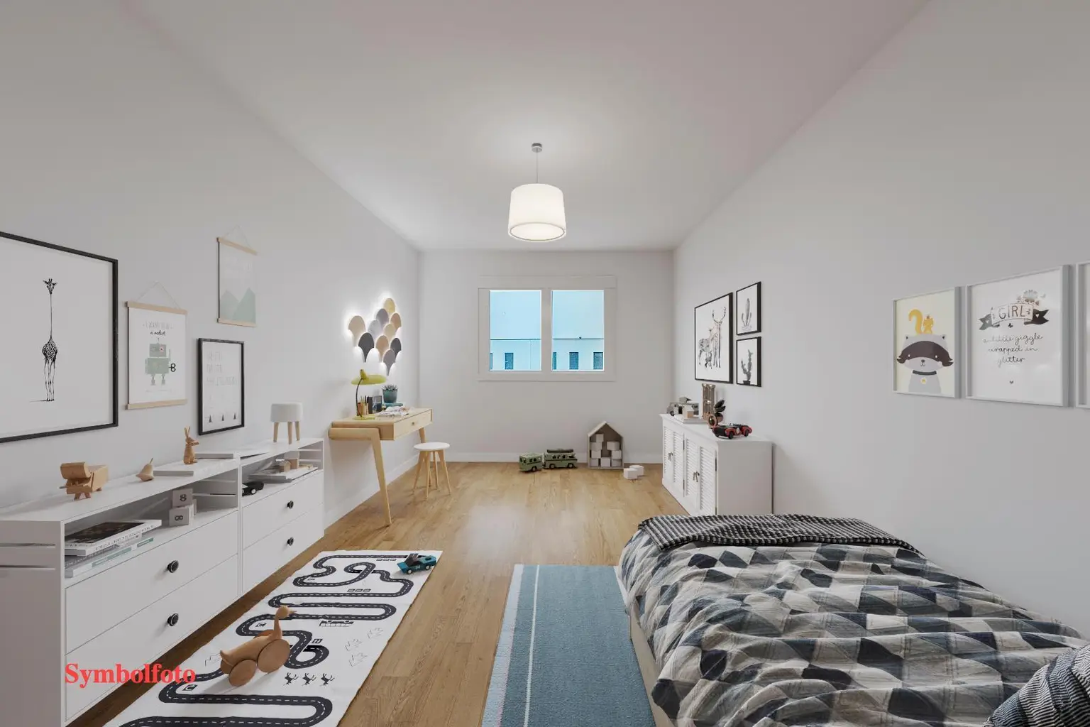 Kinderzimmer Symbolfoto