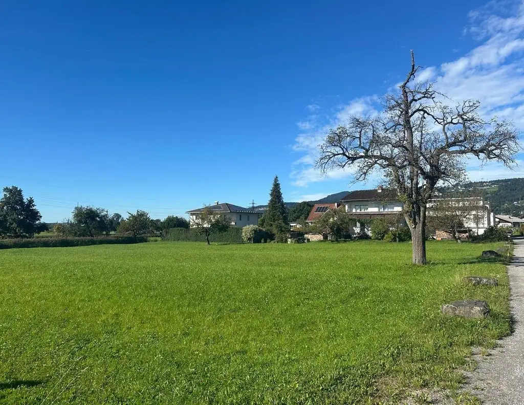 Einzigartiges Baugrundstück in traumhafter Lage von Dornbirn