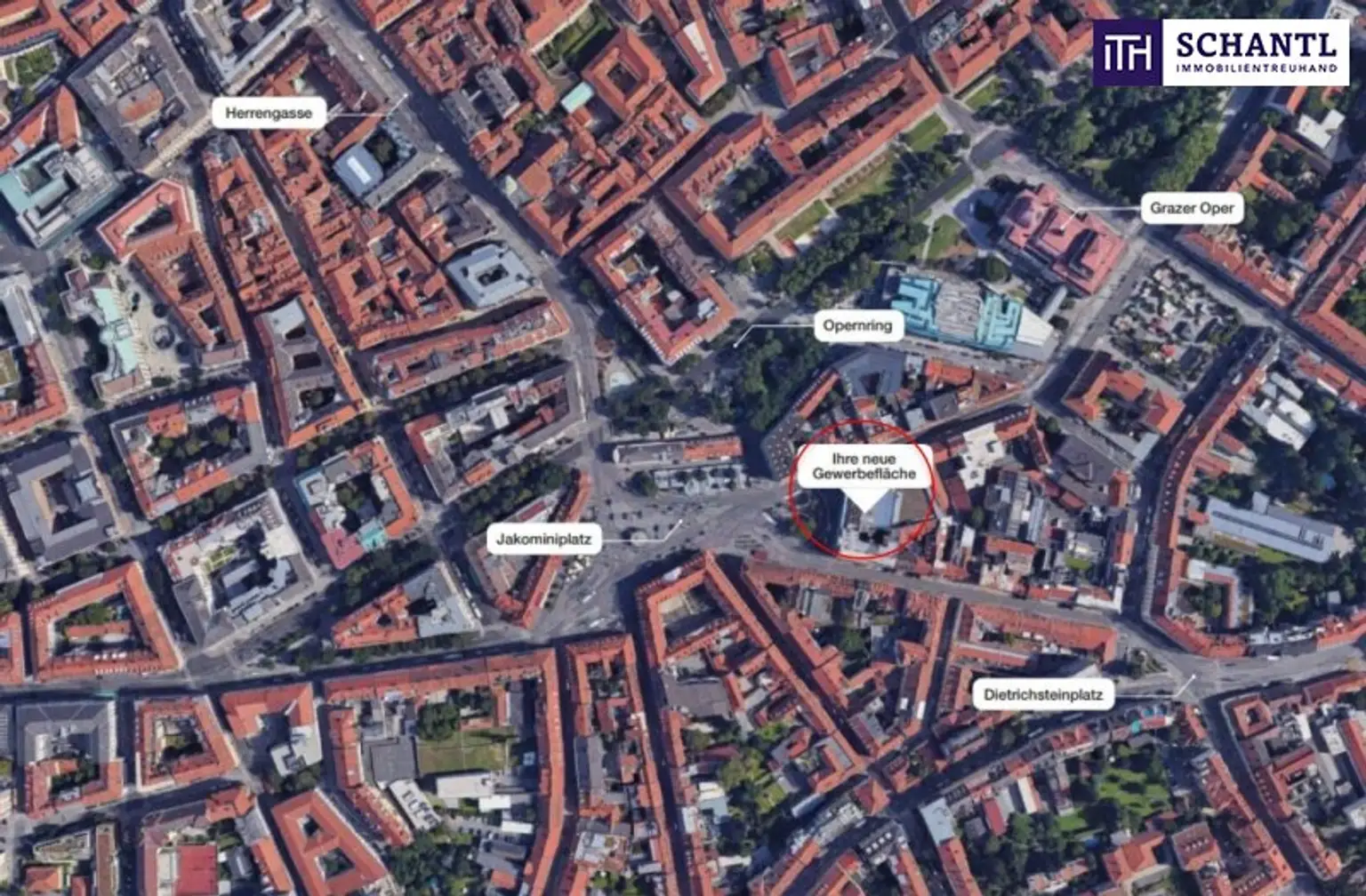 BESONDERE BÜROFLÄCHEN IM HERZEN VON GRAZ! TOP-INNENSTADTLAGE DIREKT AM JAKOMINIPLATZ! TRAUMHAFTE AUSSICHT! TIEFGARAGE! PROVISIONSFREI!
