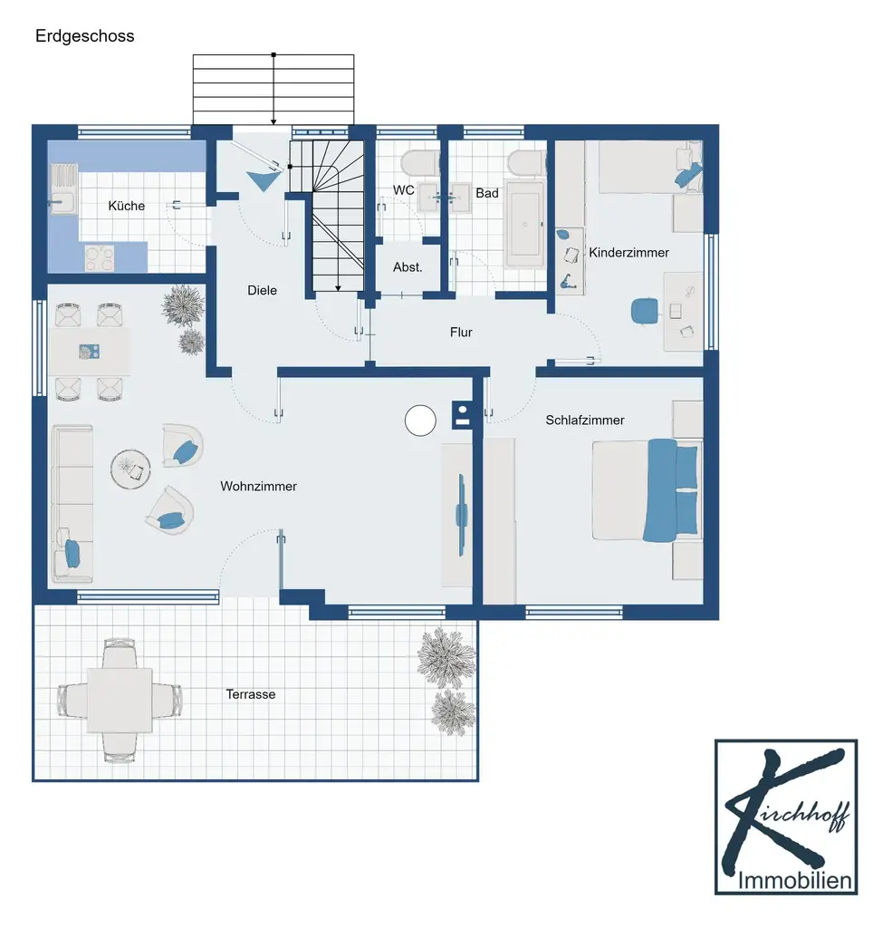 Grundriss Erdgeschoss