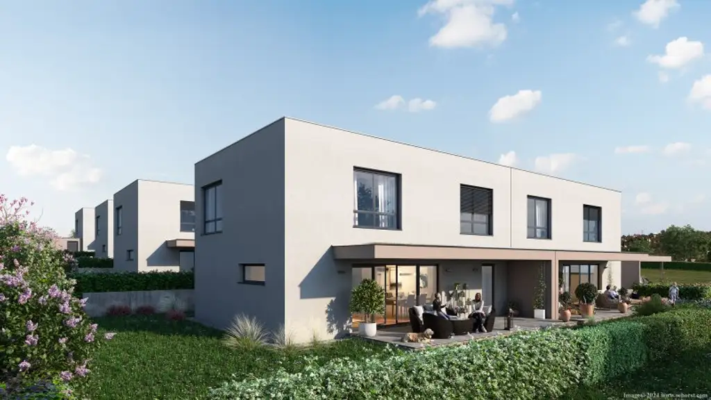 Modernes Wohnen in sonniger Lage | Doppelhaushälfte in Pasching-Thurnharting | DH1