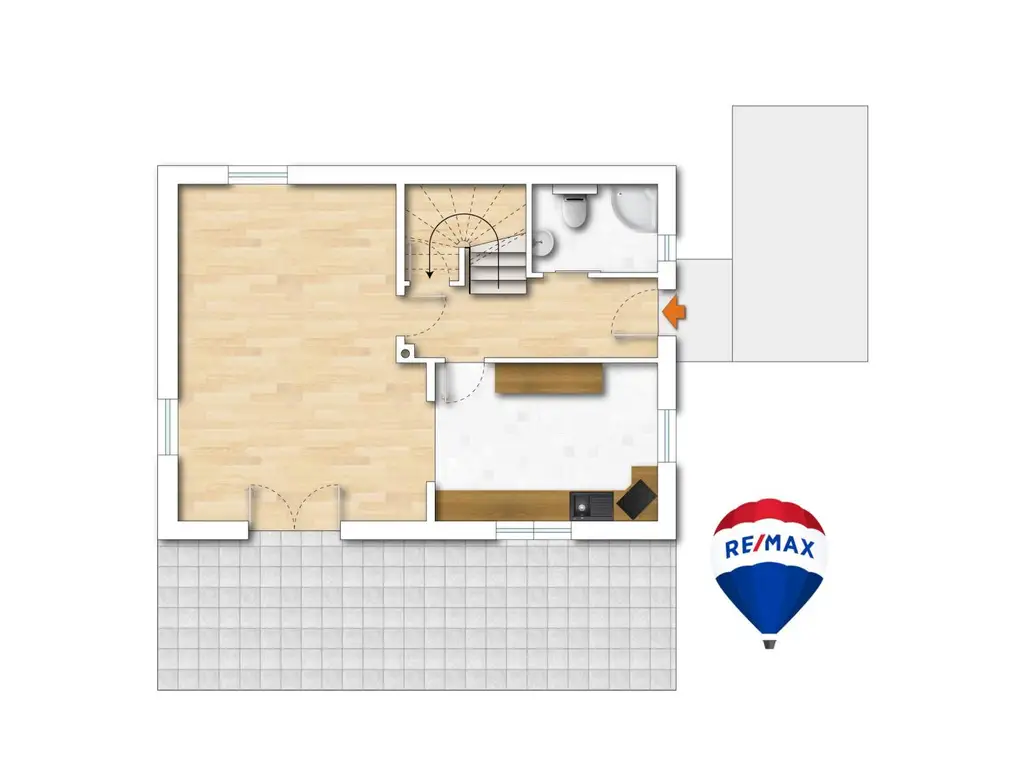 Haus nahe U1 und Leopoldau