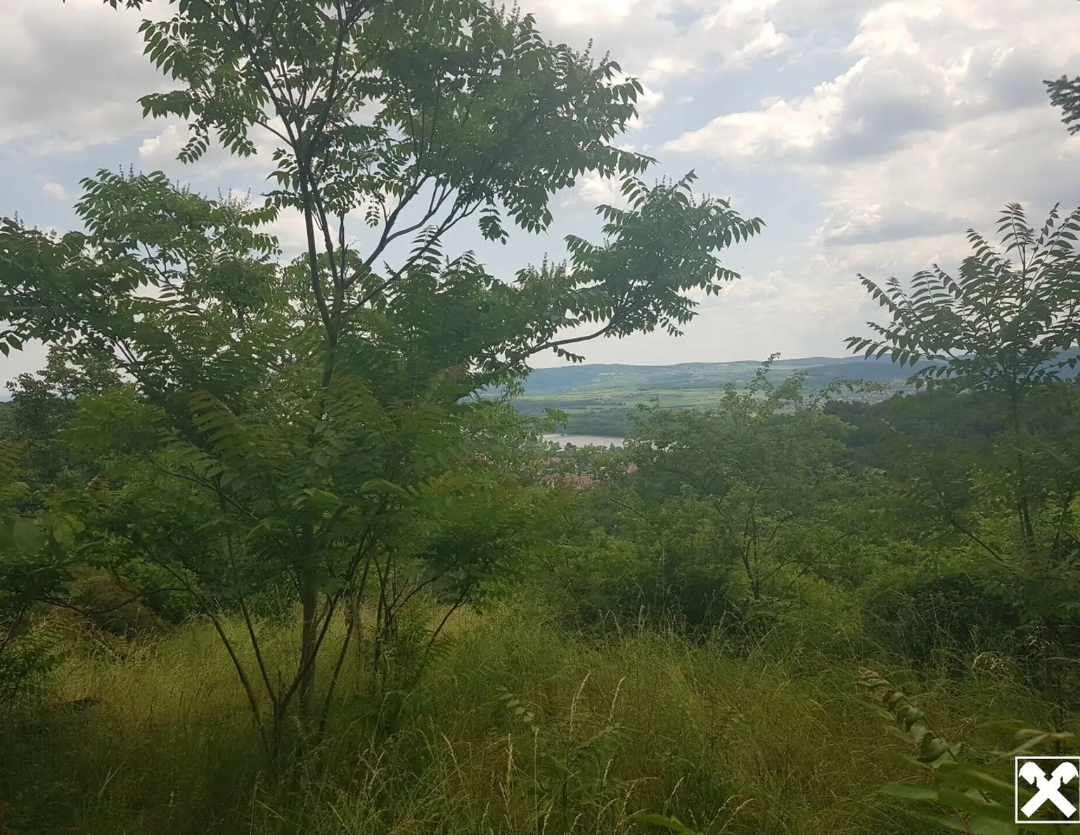 FREIZEITPARADIES FÜR HOBBYGÄRTNER IN EINZIGARTIGER AUSSICHTSLAGE MIT DONAUBLICK - KEIN BAUGRUNDSTÜCK!