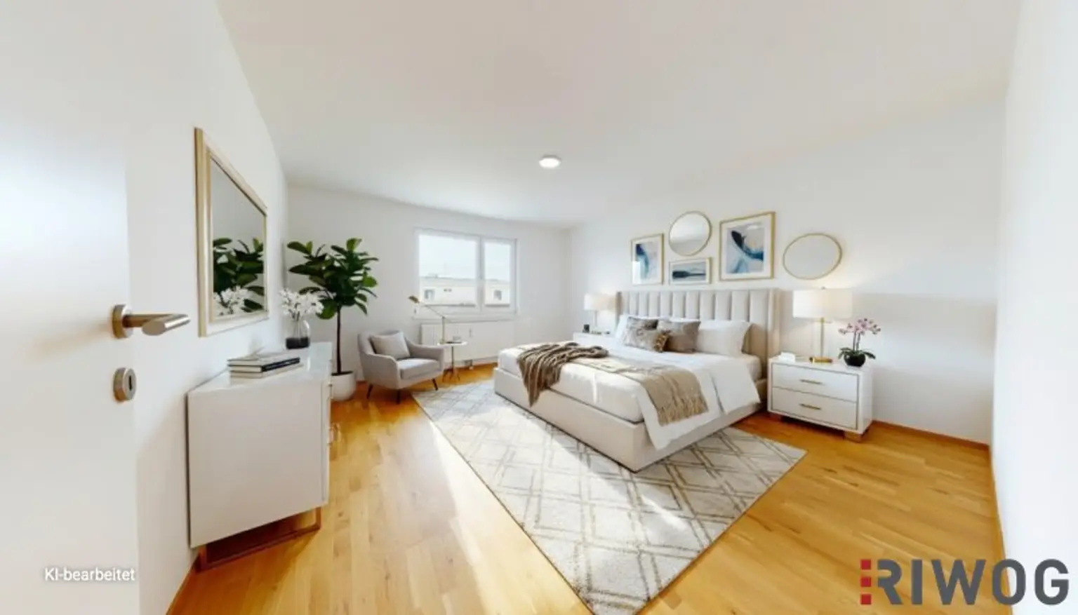 ERSTBEZUG nach Sanierung I 4 Zimmer Wohnung mit Loggia in Ruhelage I Tischler Küche mit Siemens Geräte inklusive I 360° Rundgang