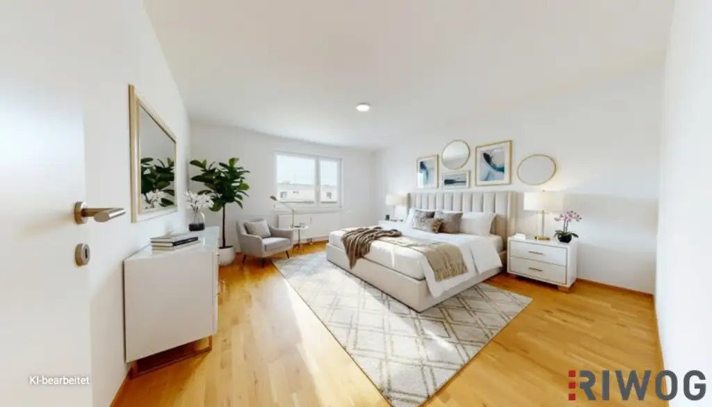 ERSTBEZUG nach Sanierung I 4 Zimmer Wohnung mit Loggia in Ruhelage I Tischler Küche mit Siemens Geräte inklusive I 360° Rundgang