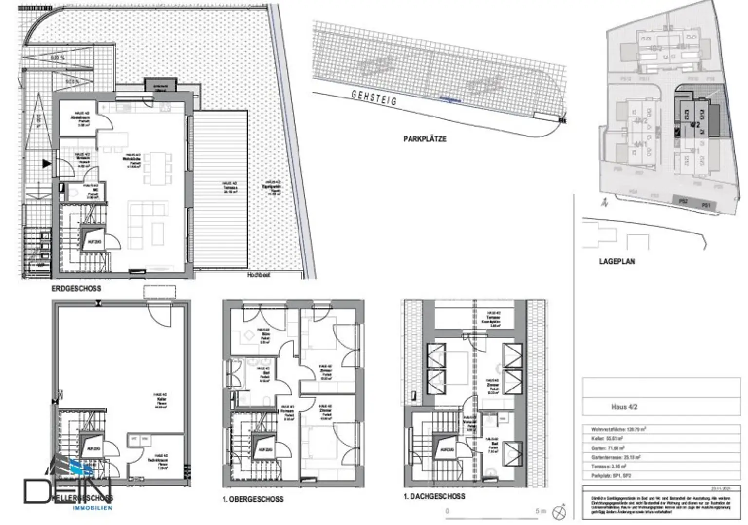 ++NEU++ EXKLUSIVE 5 ZIMMER DOPPELHAUSHÄLFTE MIT KELLER UND GARTEN IN TRAUMHAFTER LAGE!