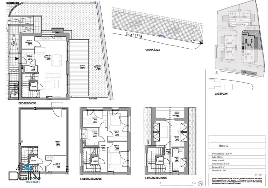 ++NEU++ EXKLUSIVE 5 ZIMMER DOPPELHAUSHÄLFTE MIT KELLER UND GARTEN IN TRAUMHAFTER LAGE!