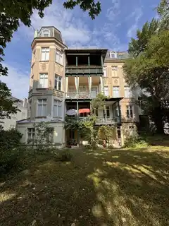 Rückseite des Hauses