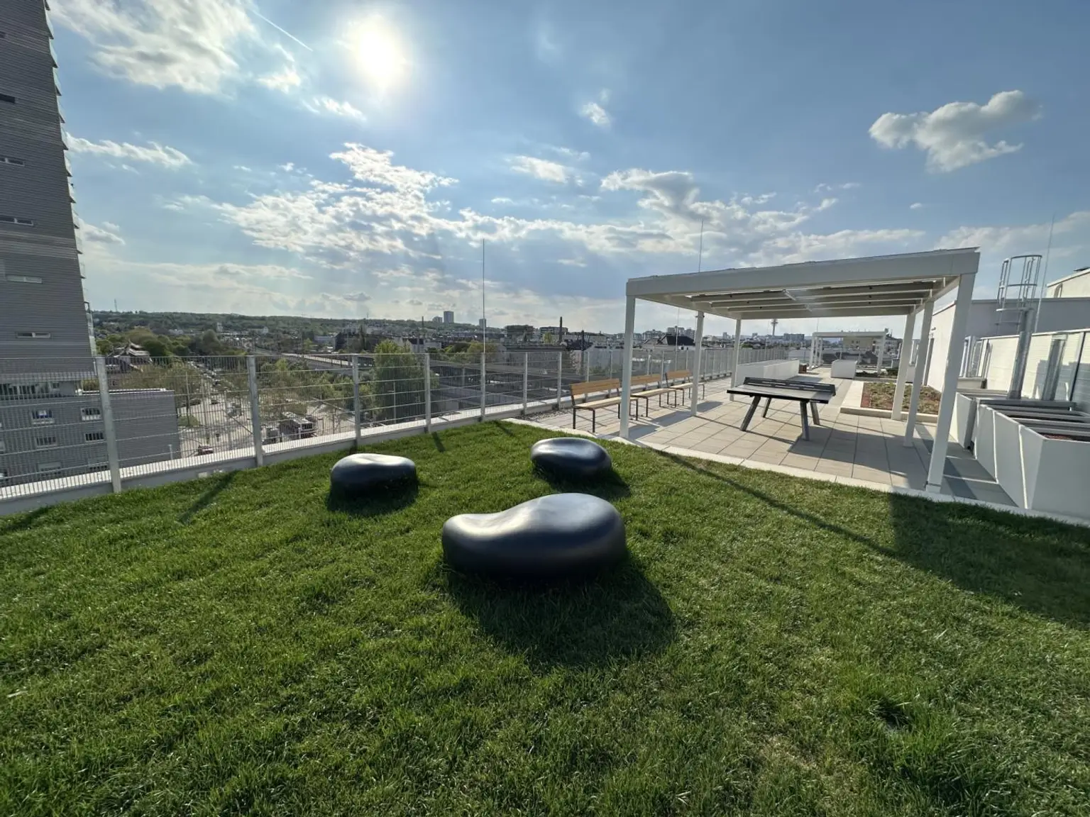 Gemeinschafts-Dachgarten