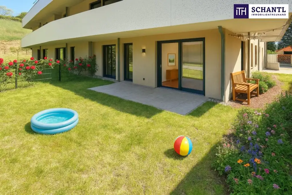 FRÜHJAHRAKTION!! RAUS INS LEBEN. REIN INS GRÜNE! Zwischen Wienerwald und Weltstadt - Lebens(t)raumerfüller im Wienerwald! 17 Traumwohnungen mit viel Freiraum!