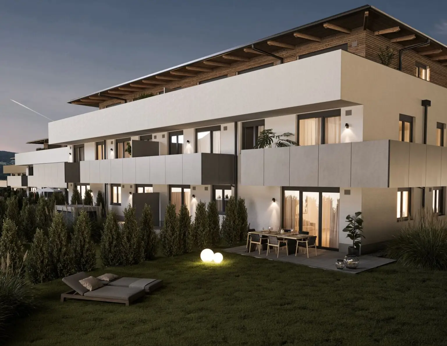 BAUSTART ERFOLGT - PROVISIONSFREI FÜR DEN KÄUFER! Einzigartige 3 Zimmer Erstbezugswohnung mit großer Dachterrasse, Lift und Tiefgarage - BAURECHT