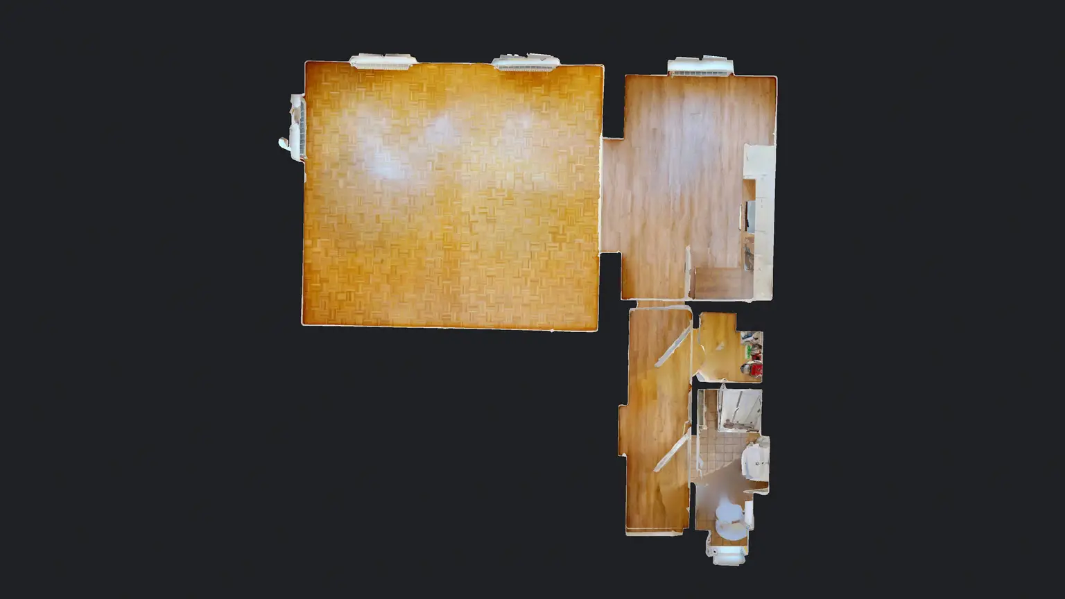 Zeitgemäßes Wohnambiente - Top renovierte 2-Zimmer-Wohnung