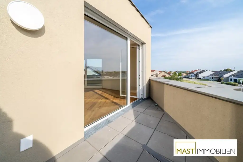 *Sommer 2025* UNIKAT! Großzügige 4-Zimmer Wohnung mit Dachterrasse und Gründach!